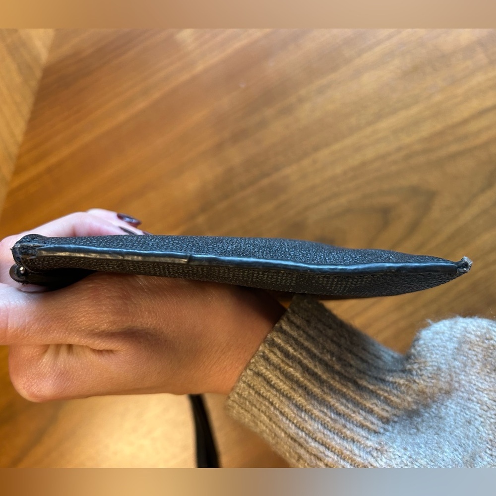 Michael Kors Black Leather Clutch - Picture 5 of 7
